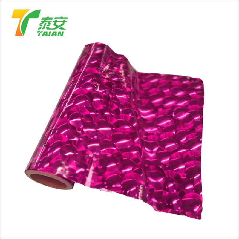 Red Metalized 3D Thermal Lamination Film