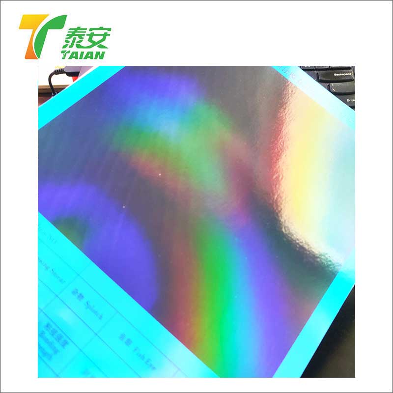 Transparent Holographic Lamination Film Heat Holographic Film for Printing